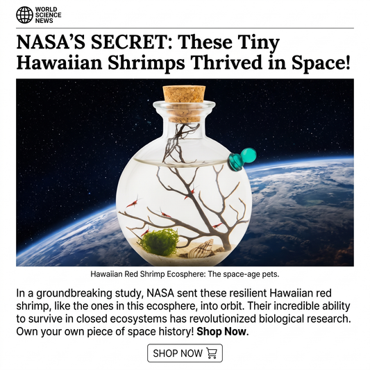 How NASA Took Opae Ula Shrimp to Space: The Real Story Behind Your Ecosphere